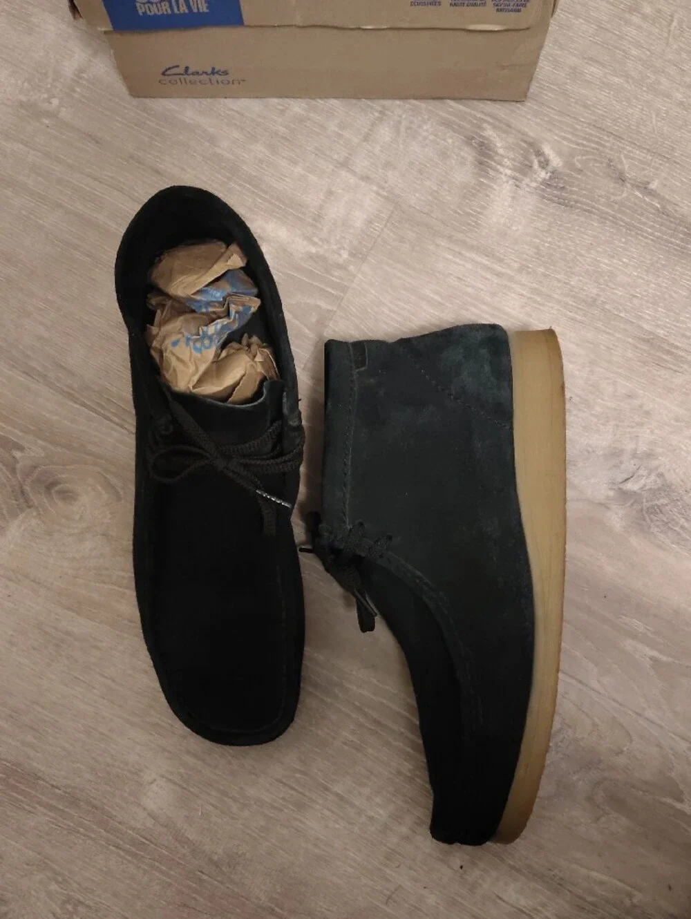 Black Suede Casual Chukka Boots - Men